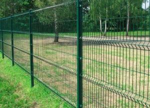 China Green PVC Coated Welded Wire Mesh Panels Galvanized 200 X 50mm 5.5mm Diameter factory