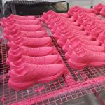 Handmade Life Size Fiberglass Sports Shoes Statue OEM