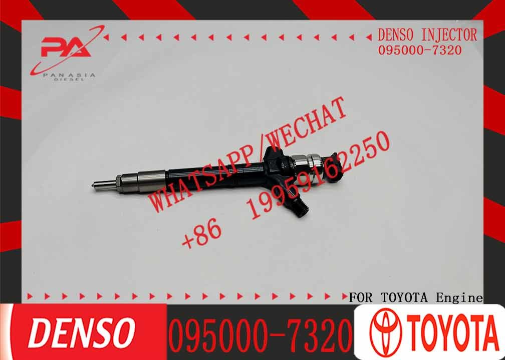 High Performance Fuel Injector 095000-7320 Common Rail Injector 23670-0R130 for TOYOTA 1AD-FTV