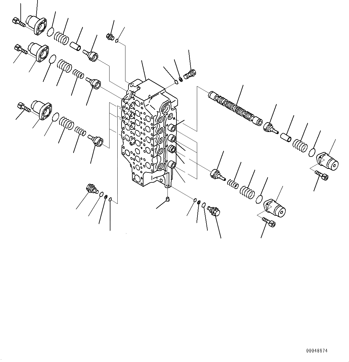 KOMATSU 709-14-11520 Parts CASE