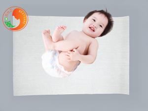 China Biodegradable Disposable Baby Changing Mats Anti Stain PE Film Disposable Changing Sheets factory