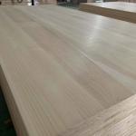 Natural Or Bleached Paulownia Wood 2440x1220mm M3 For Solid Wood Panel