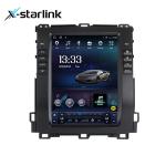 Touch Screen Carplay Car Radio Tesla Style 4G Android GPS 9.7in For Toyota Prado