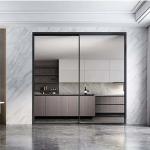 Hotel Apartment Sliding Glass Doors System with Finished Surface and Energy