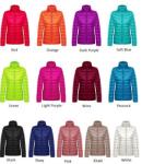 Ultra Light Womens Warm Waterproof Coat Packable Foldable For Outdoor