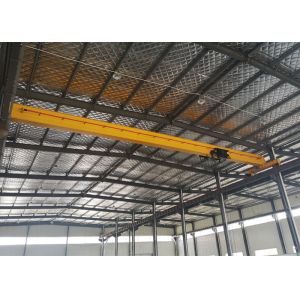 China 2 ton electric overhead travelling crane with remote control on sale