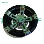 Universal Golf Cart Wheel Covers Golf Cart 8" Vegas Chrome 1 Year Warranty