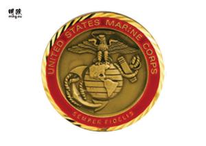China Collectable Us Air Force Challenge Coins , Modern Commemorative Gold Coins factory