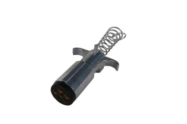 Precision 6 Pin Round Trailer Connector Trailer Plug OEM Standard 2 Years