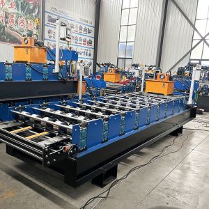 1000mm Width Roofing Sheet Roll Forming Machine with 11 Roller Stations and 380V