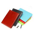 Business Conference Document Notebook Folio Embossed A4 PU Material