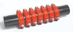 China Flexible Ductile Iron Grooved Pipe Connection Joint For Piping factory