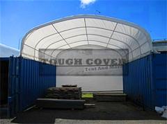 China Low cost, easy install, 6m Wide Container Shelter factory