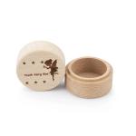 5.2*4.2CM Cute Lidded Wooden Box Personalized Tooth Fairy Keepsake Box