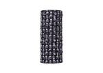 Black Gold Polyester Tube Multifunctional Headwear 25*50 CM