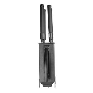 China 4 Directional Antennas Drone Frequency Blocker Long Distance 1000-3000 Meter factory