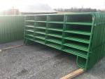 Hot Dip Galvanized Steel 12 Foot Horse Panels Round Pen Livestock Corral Panels