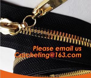 China auto lock slider custom decorative zipper pulls wholesale garment bag jeans long chain nylon factory