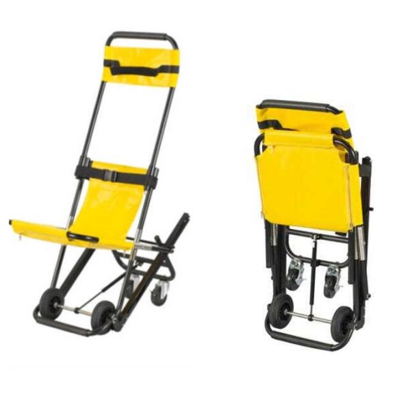China Crawler Type Stair Stretcher High Rise Building Evacuation Chair Aluminum Alloy Portable Folding Stretcher factory
