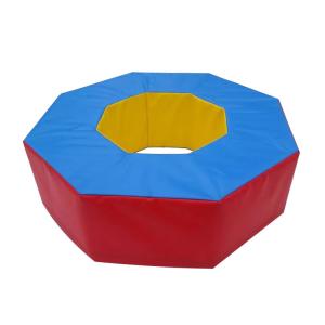 China Anti Static Indoor Soft Play Toys Octagonal Shape With Eco Friendly PVC / EPE Foam factory