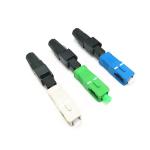 Customized Plastic SC Fast Connector For Fiber Optic Drop Cable