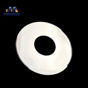 China Tungsten Carbide Cutting Tools Circular Slitting Knife For OD100 Battery factory