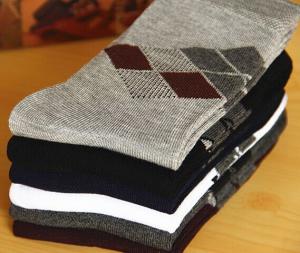 China Mens Bamboo Dress Socks factory