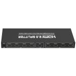 4096x2160 600Mhz 60Hz Splitter HDMI 1x8 4k