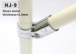 HJ-9 Chromium plating The second generation Stainless steel lean Pipe Connector