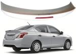 ABS Rear Car Roof Spoiler With Stop Light For NISSAN 2019 Sunny Almera