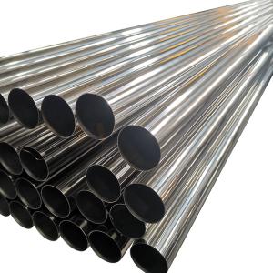 China C-316 Stainless Steel Inox Round Pipe Acero Inoxidable 1.1/2 Redondo Decorativo Brilliante POLISHED 600 C-304 X 6 METROS on sale