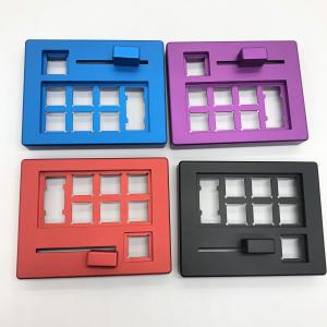 China Micro Al7075 Anodized Brushed CNC Aluminum Shaft Parts factory