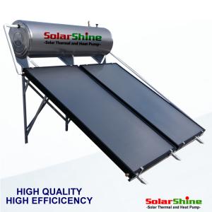 China Compact Type Flat Plate Solar Water Heater 0.6Mpa Residentail Household Usage factory