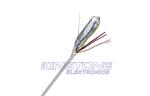 4 Cores Shielded 7 x 0.19mm TCCA Security Alarm Cables for Telephone Station