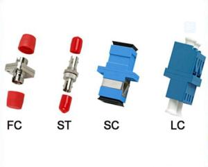 China Fiber Optic Adapter FC ST SC LC Simplex / Duplex Metal Optical Adapters 0.2dB insertion loss factory