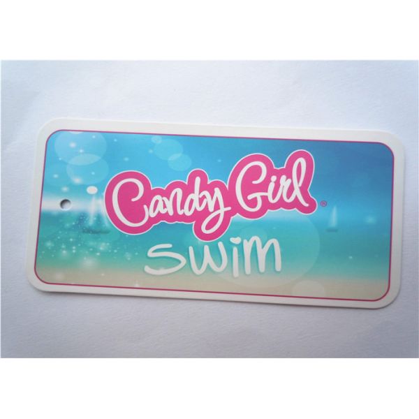 Colourful Custom Garment Labels , Sew In Name Labels For Clothes