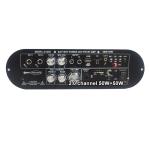 D1200 2.0 Channel 50W+50W BT Digital Amplifier Board 12V Rechargeable Subwoofer