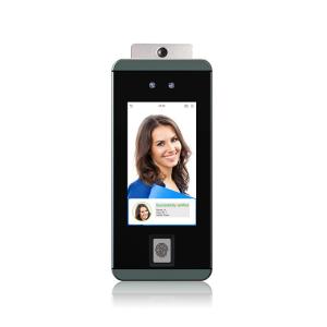 China RS485 Linux Finger Face ID Attendance Machine 5 Inch Touch Screen factory
