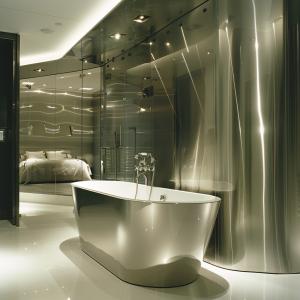 China Stylish Stainless Steel Cladding Textured Black For Unique Architectural Accents factory