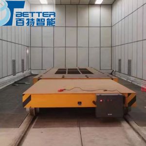 80ton Electric Driven Railway Vehicle Material Handling Transfer Trolley