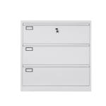 Stainless Steel 3 Drawer Kitchen Garage Cabinets Filing