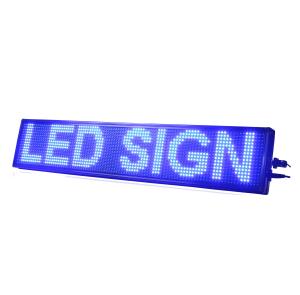 China Waterproof Outdoor P10mm Programmable Scrolling LED Signs For Advertising factory