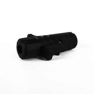 China Plastic 7 Pin Female Trailer Electrical Plug Connector Black Color IATF16949 factory