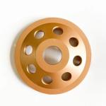 High Quality 4inch Laser Welded 105mm Single Row Diamond Cup Wheel For Concrete