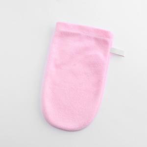 China Microfiber Fac Facial Cleaning Gloves Makeup Remover Gloves Exfoliating Face Cleansing Towel factory