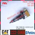 Diesel engine fuel injector 222-5966 2225966 diesel injector assembly fuel