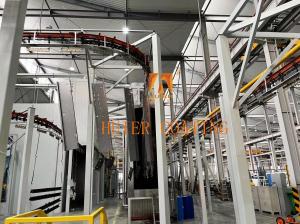 China PLC Controlled Industrial Chemical Cleaning Line With Emergency Stop Button factory
