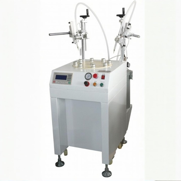 Eight Station Glue Dispenser Machine 500mm*850mm*1300mm Adhesive Dispensing Machine Round