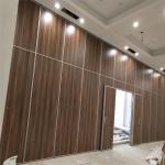 Banquet Hall Floor to Ceiling Folding Partition Walls Movable Sound Proof