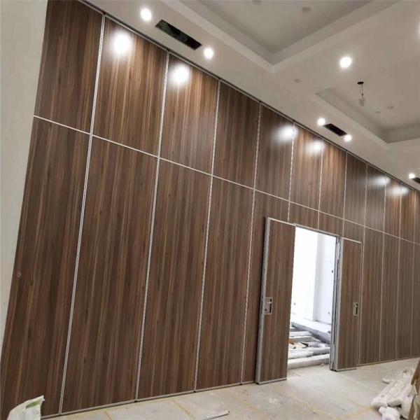 Banquet Hall Floor to Ceiling Folding Partition Walls Movable Sound Proof